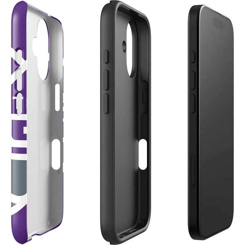 NBA Sacramento Kings Large Logo iPhone 16 Plus Impact Case